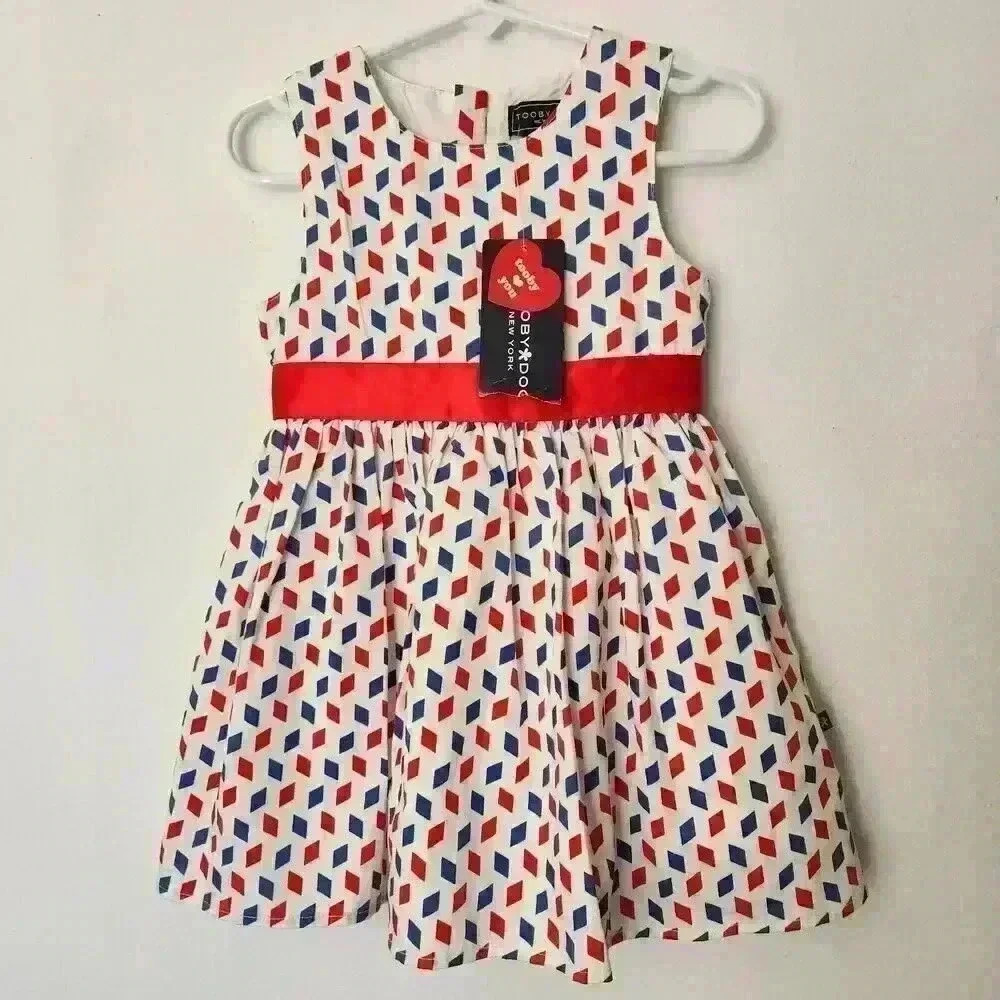 NWT Toobydoo Tooby Doo Infant Girls Party Dress‎ Size 18-24m